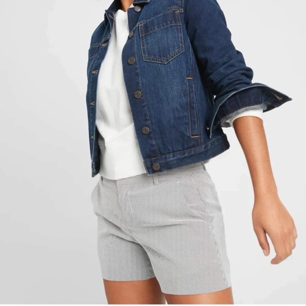 Faded Glory striped tailored